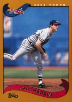 2002 Topps #240 Greg Maddux Baseball Card