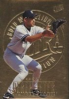 1996 Ultra #386 Derek Jeter Gold Medallion Baseball Card