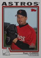 2004 Topps  #518 Roger Clemens Baseball Card