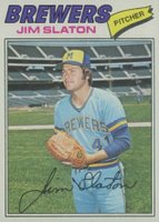 1977 Topps #604 Jim Slaton Baseball Card