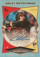 2023 Topps Brooklyn Collection Autograph #ARU Adley Rutschman Blue Baseball Card