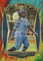 2021 Panini Select #115 Vladimir Guerrero Jr. Tie-Dye Baseball Card