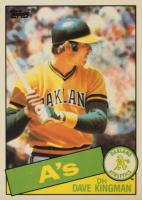 1985 Topps Tiffany #730 Dave Kingman Baseball Card