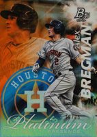 2017 Bowman Platinum Platinum Presence #PP-AB Alex Bregman Orange Baseball Card