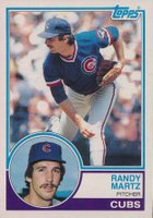 1983 Topps #22 Randy Martz Baseball Card