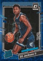 2023 Panini Donruss Optic #228 G.G. Jackson Blue Velocity Basketball Card