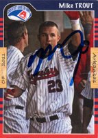 2011 Grandstand Arkansas Travelers # Mike Trout Baseball Card