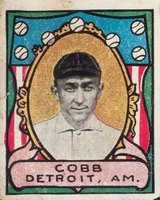 1911 Helmar Stamps # Ty Cobb Baseball Card
