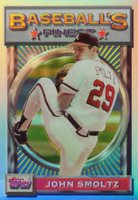 1993 Finest #166 John Smoltz Refractor Baseball Card