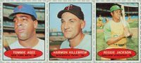 1971 Bazooka No Number # Agee/Killebrew/Jackson Panel Unnumbered Baseball Card