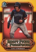 2023 Bowman Draft Draft Picks & Prospects #DPP17 Colt Emerson Green Baseball Card