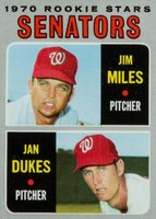 1970 Topps #154 Senators Rookies Baseball Card