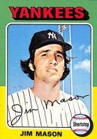 1975 Topps Mini #136 Jim Mason Baseball Card