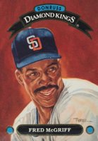 1992 Donruss Diamond Kings #DK-26 Fred McGriff Baseball Card