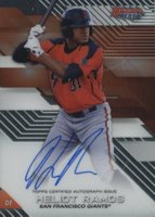 2017 Bowman's Best Best of 2017 Autograph #B17HR Heliot Ramos Baseball Card