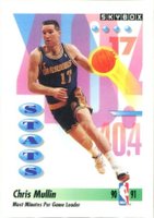 1991 Skybox #301 Chris Mullin Basketball Card