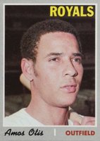 1970 Topps #354 Amos Otis Baseball Card