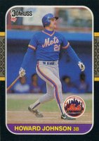 1987 Donruss #646 Howard Johnson Baseball Card