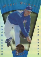 1997 Pinnacle Certified #39 Roger Clemens Mirror Blue Baseball Card