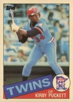 1985 Topps Tiffany #536 Kirby Puckett Baseball Card
