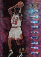 1999 SPx Starscape #ST1 Michael Jordan Basketball Card