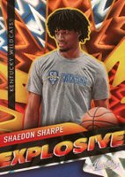 2022 Panini Chronicles Draft Picks Explosive #EXSSH Shaedon Sharpe Basketball Card