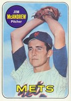 1969 Topps #321 Jim McAndrew Baseball Card