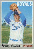 1970 Topps #266 Wally Bunker Baseball Card