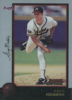 1998 Bowman Chrome #16 Greg Maddux Baseball Card