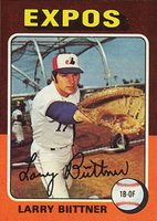 1975 Topps #543 Larry Bittner Baseball Card