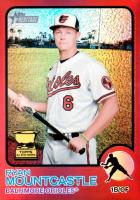 2022 Topps Heritage #499 Ryan Mountcastle Chrome-Red Refractor Baseball Card