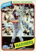 1980 Topps #652 Mario Mendoza Baseball Card