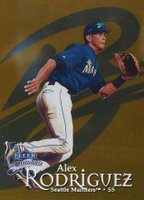 1999 Fleer Brilliants #39G Alex Rodriguez Gold Baseball Card