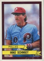 1989 Panini Stickers #153 Mike Schmidt Baseball Card