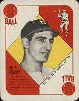 1951 Topps Blue Backs #20 Ralph Branca Baseball Card