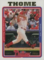 2005 Topps  #25 Jim Thome Baseball Card