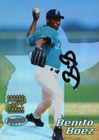 2002 Bowman's Best  #102 Benito Baez Autographed Baseball Card