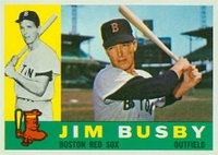 1960 Topps #232 Jim Busby Baseball Card