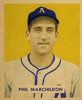 1949 Bowman #187 Phil Marchildon Baseball Card