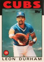 1986 Topps Tiffany #460 Leon Durham Baseball Card
