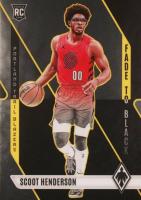 2023 Panini Phoenix Fade to Black #6 Scoot Henderson Basketball Card