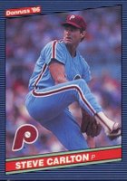 1986 Donruss #183 Steve Carlton Baseball Card