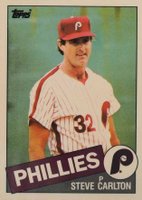 1985 Topps Tiffany #360 Steve Carlton Baseball Card