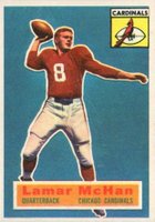 1956 Topps #118 Lamar McHan Football Card