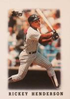 1988 Topps Mini League Leaders #26 Rickey Henderson Baseball Card