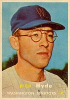 1957 Topps #403 Dick Hyde Baseball Card