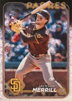 2024 Topps #699 Jackson Merrill All-Star Game Exclusive Baseball Card