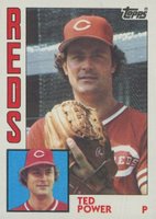 1984 Topps #554 Ted Power Baseball Card