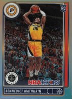 2022 Panini Chronicles #579 Bennedict Mathurin Silver Basketball Card