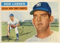 1956 Topps #332 Don Larsen Baseball Card